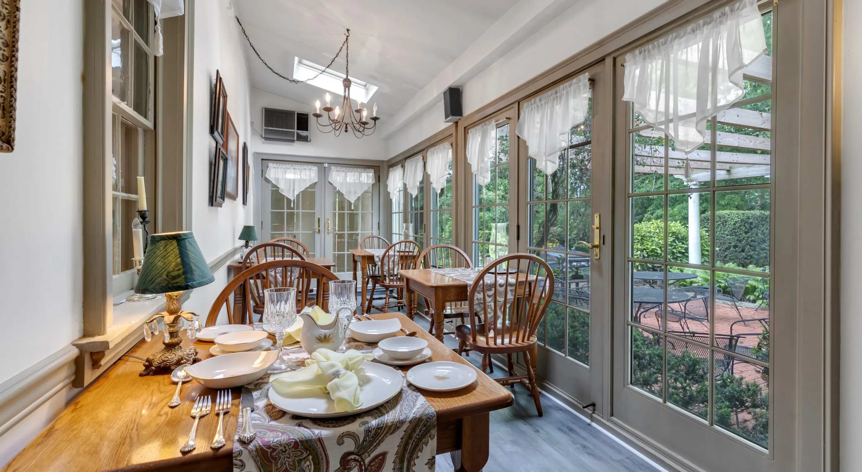 Breakfast Room at our B&B in Lancaster County PA