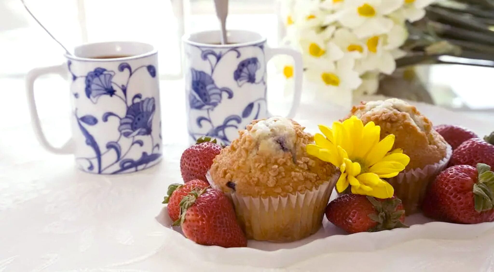 muffins at our Lancaster County PA B&B