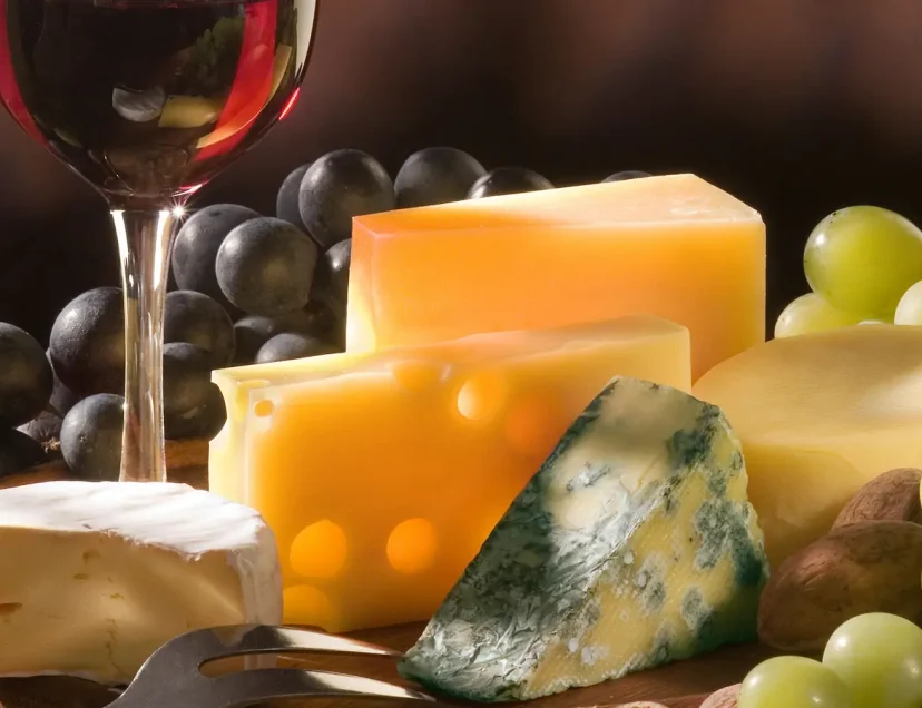 Wine and cheese